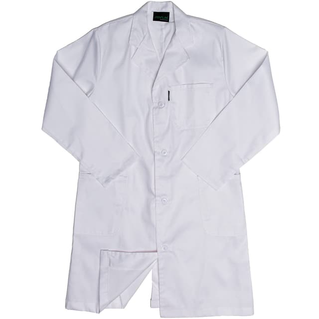White cotton labcoat