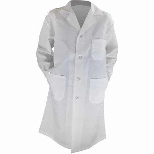 White cotton labcoat