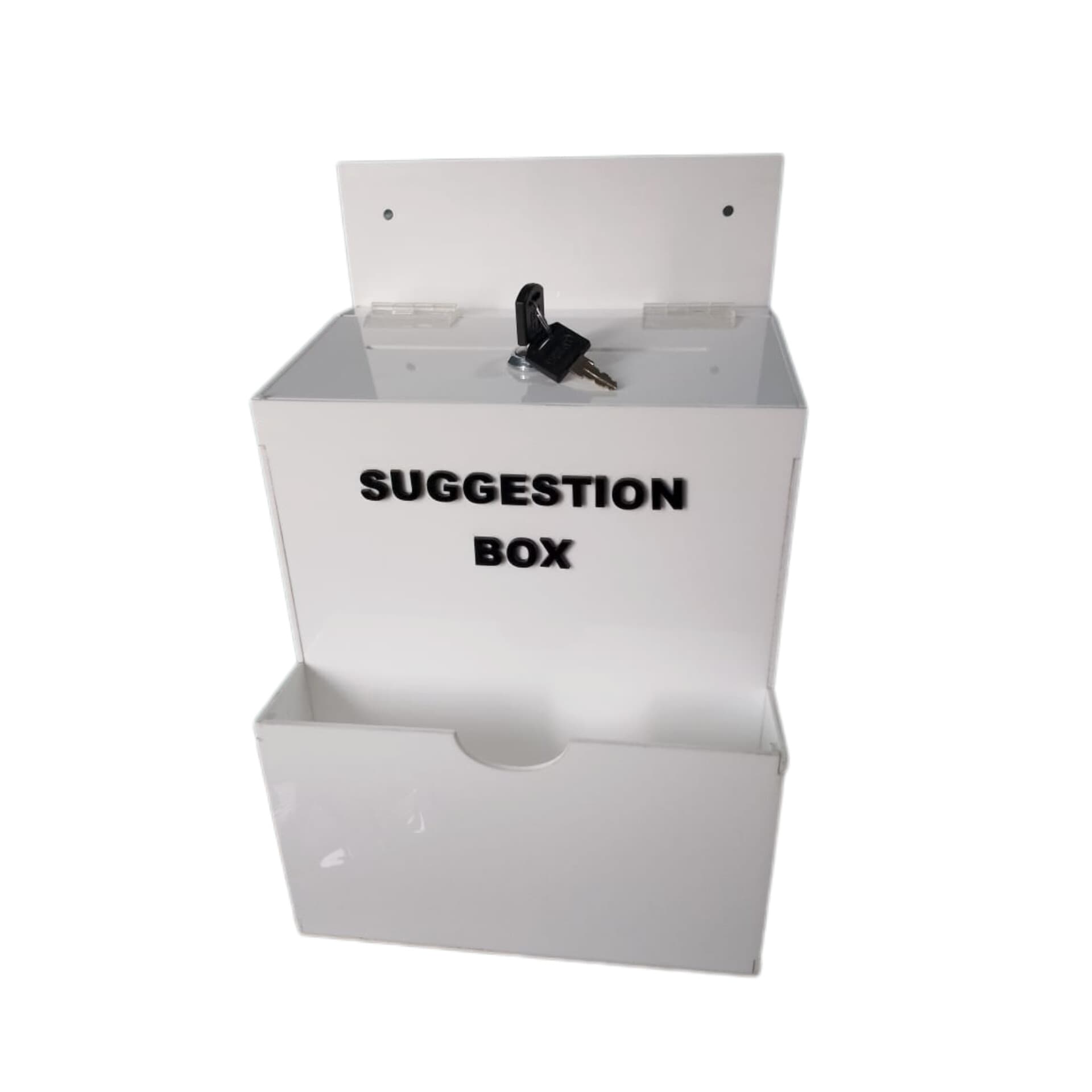 White suggestion box