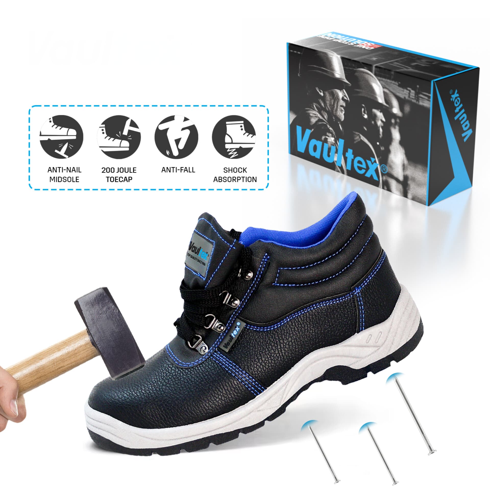 Vaultex safety shoes