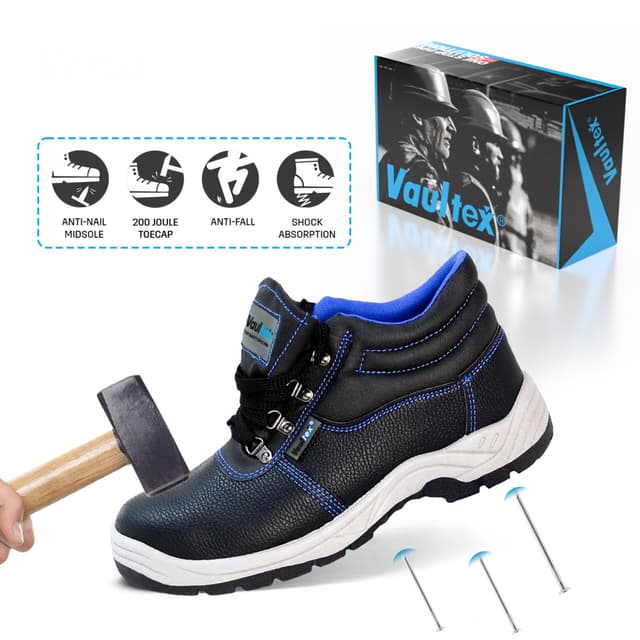 Vaultex industry steel toe safety shoes