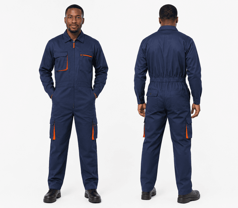 Industrial Workwear Cargo Overalls