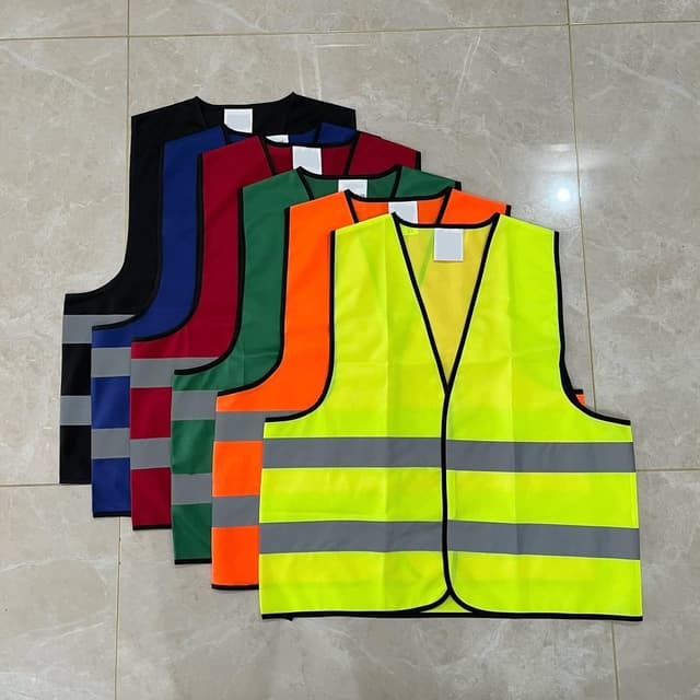 Different Colour Generic Velcro Reflector Vest