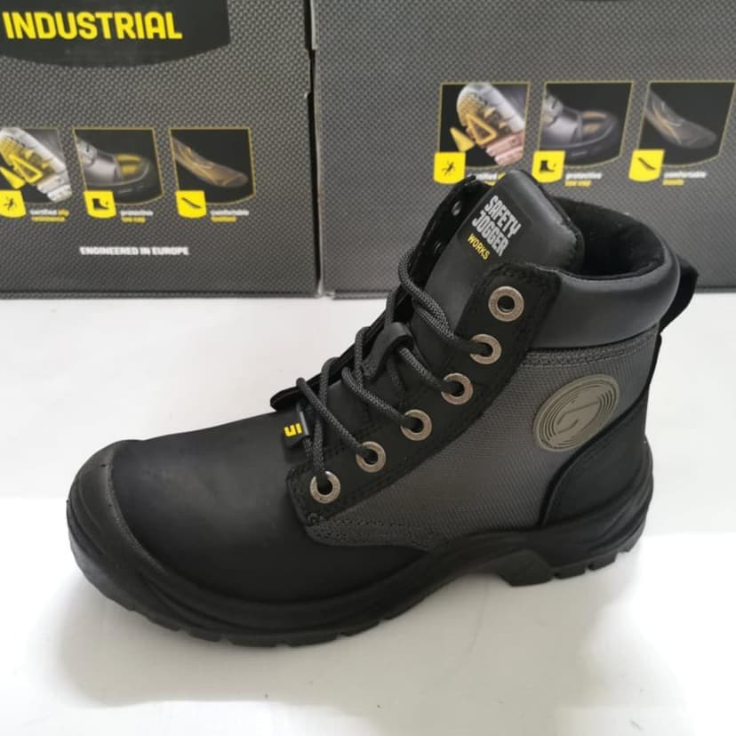 Black Dakar Safety Jogger Black