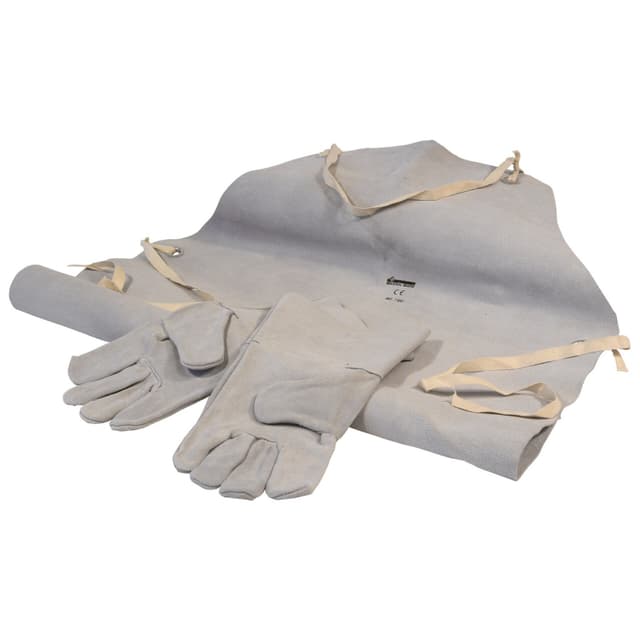 Welding leather Apron and gloves