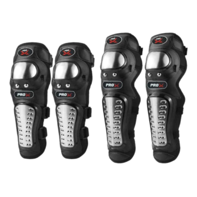 Pro-biker Motorcycle 4pcs Knee Guard And Elbow