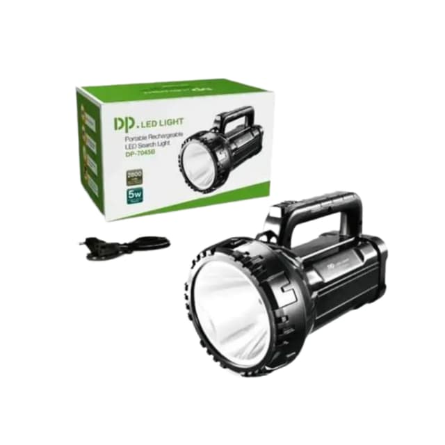 Dp Light BRIGHT LED PORTABLE RECHARGABLE TORCH