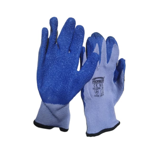 Protecta blue diamond grip gloves