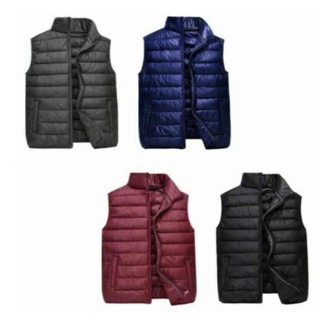 Sleeveless Puff Jacket