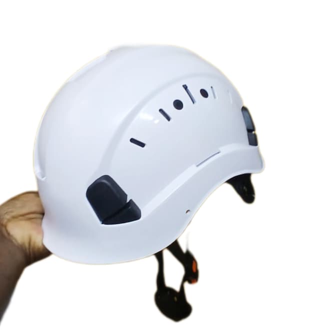 Industrial White High Height Helmets