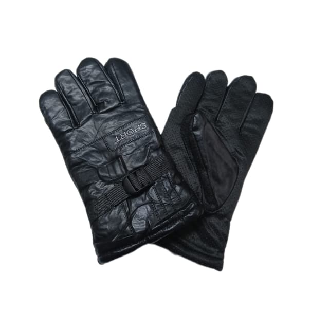Black Leather Rider Ultimate Gloves