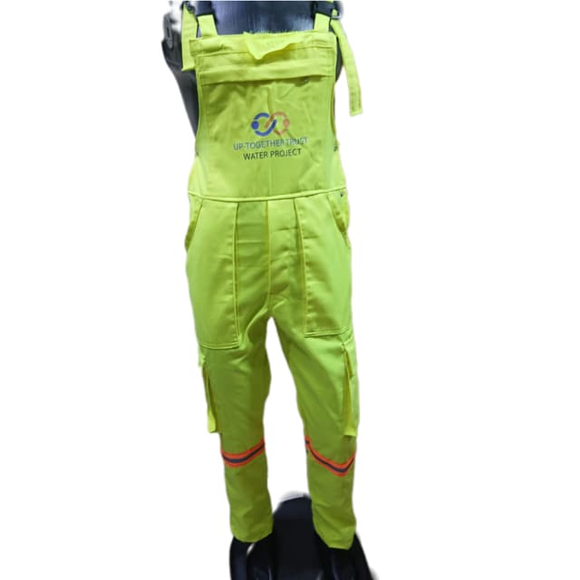 Luminous Green Dungaree Reflective