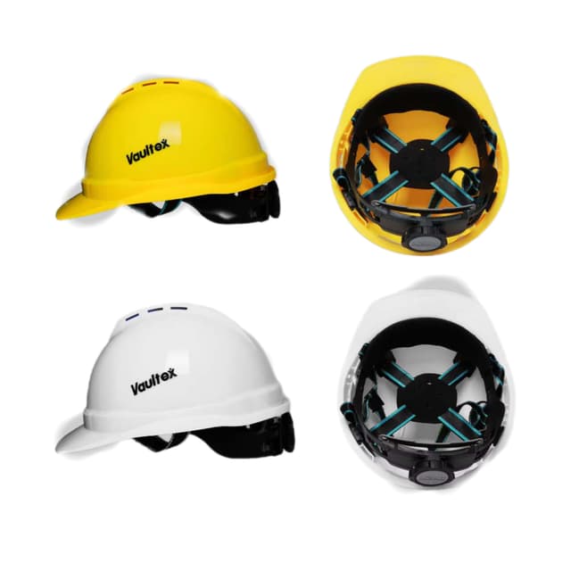 Vaultex Safety Helmets 4-Point Chain Straps and Knob