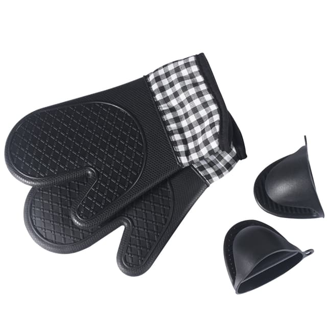 2pcs Durable Silicone Oven Nonslip