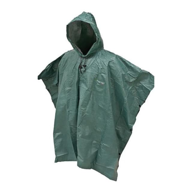 Juggle Green Rainy days Poncho