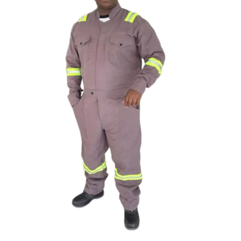 Tetrex Grey Reflective Overall