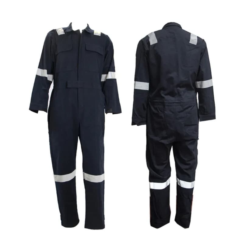 Black Reflective Overall Dacron Fabric