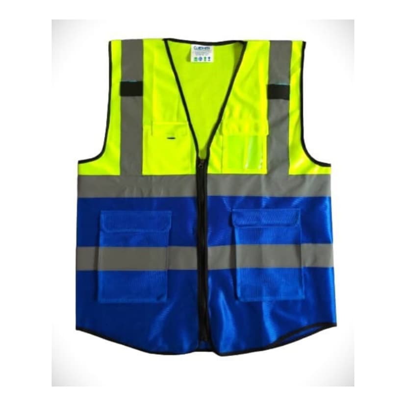 Blue and Green Executive Vest