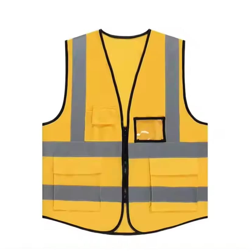 Breathable Pockets Reflectors yellow