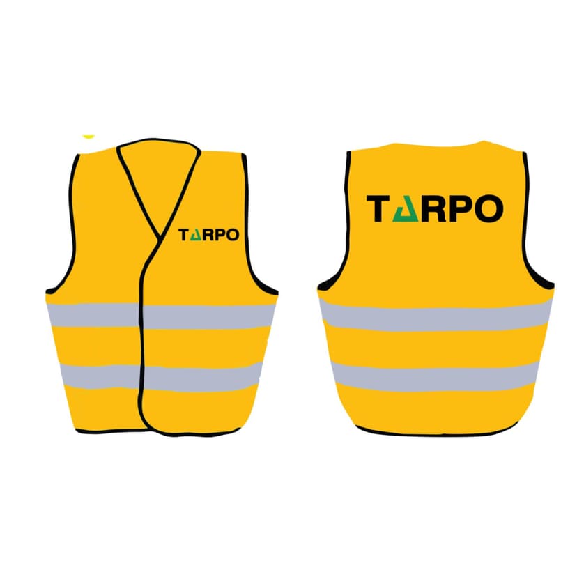 Generic Velcro Yellow Reflectors Vest