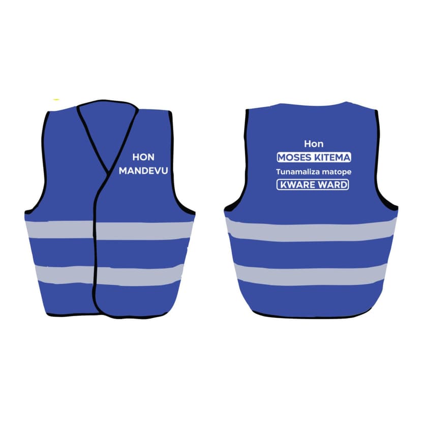 Plain Blue Reflectors jackets