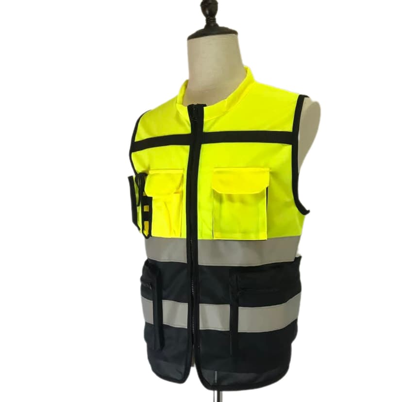 Chinese collar Reflectors Jacket