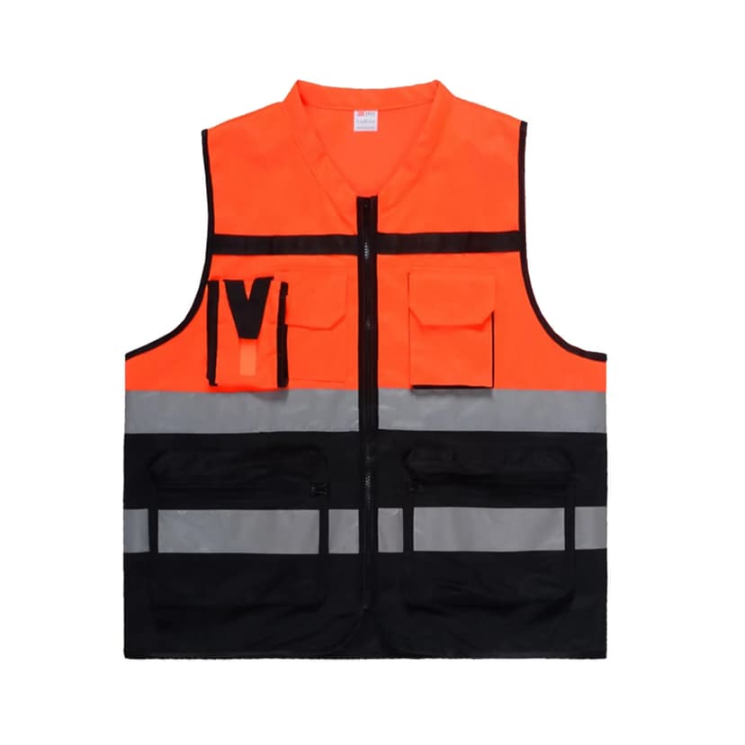 Orange/Black Chinese Collar Reflector