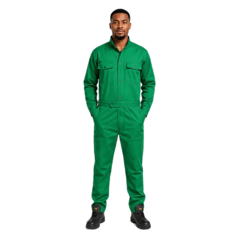 Kenya Green Plain Overall