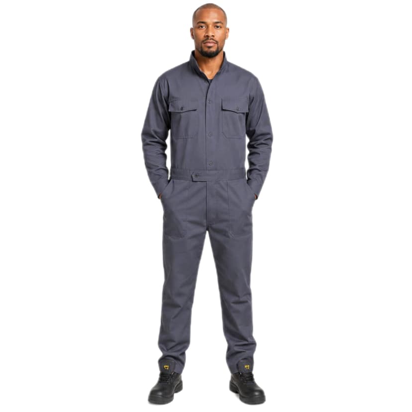 Plain Grey Overalls