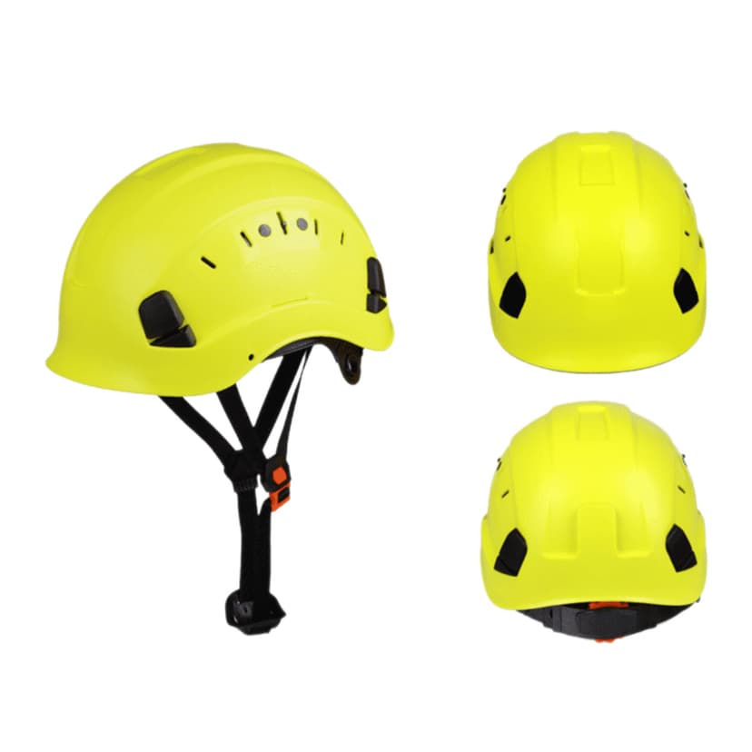 Luminous Green Work At Height Helmet