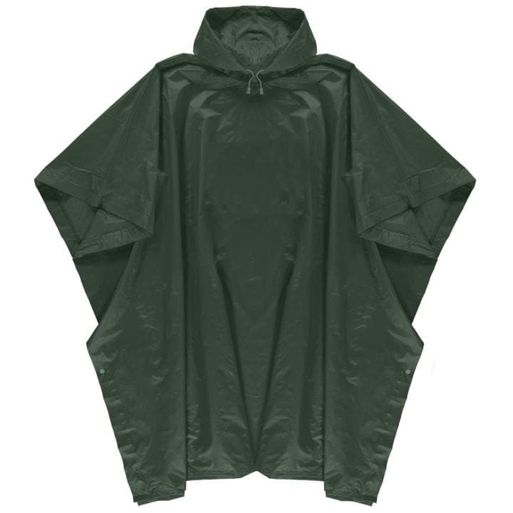 Mountain Climbers Poncho Juggle Green
