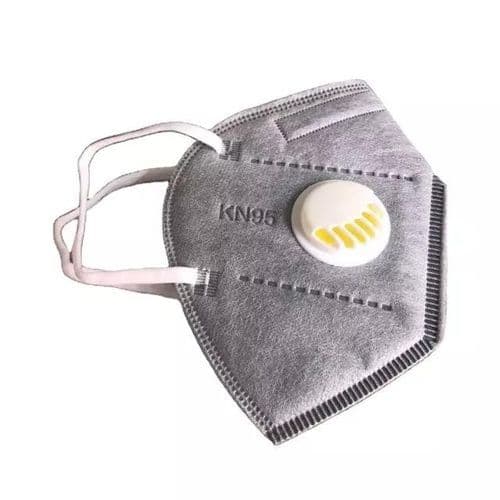 Certified Grey KN95 Disposable Mask with Valve