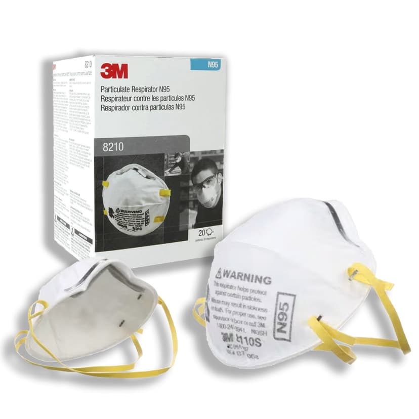 KN 95 3M 8210 Masks box