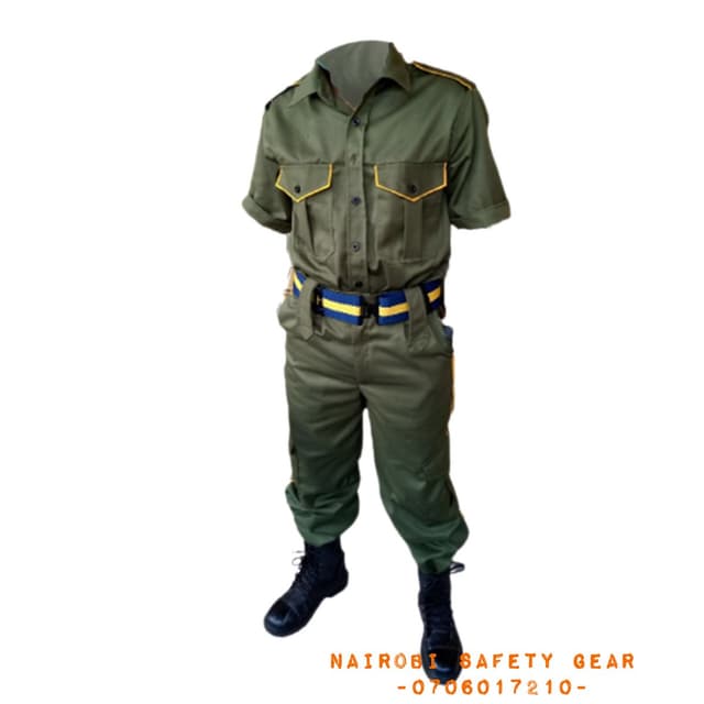 Security Shirt trouser and Boot