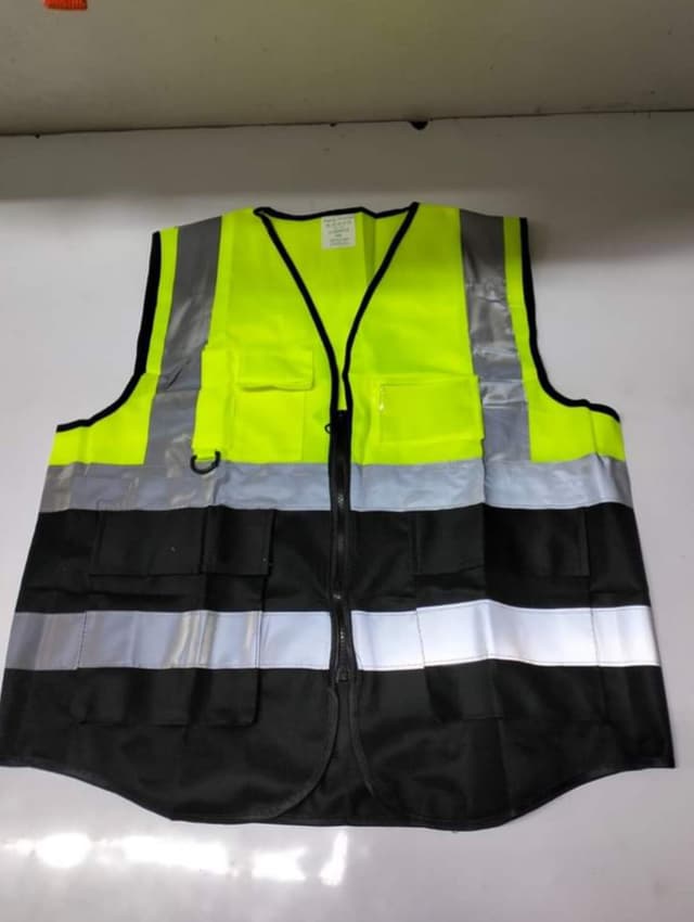 Multicolored Reflector vest
